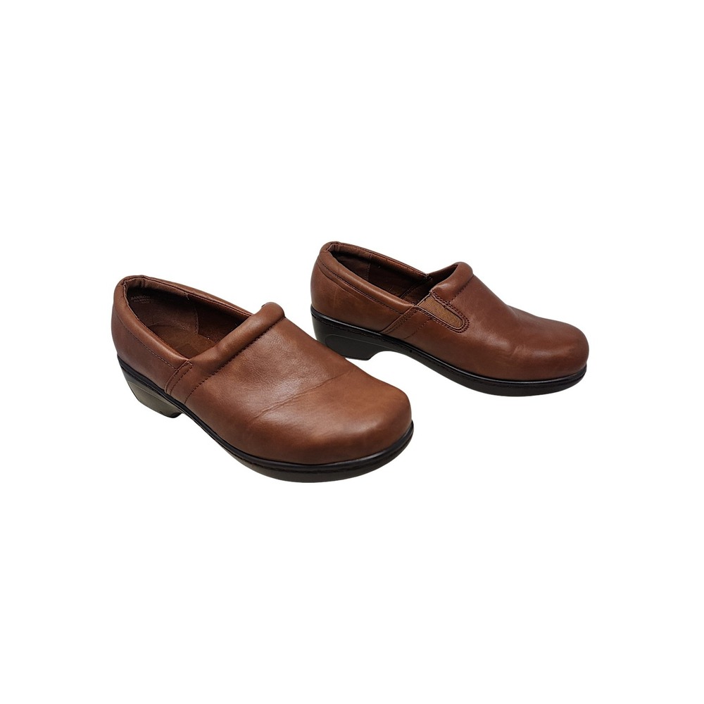 Cloudwalkers Clogs 11W Womens Barrow Brown Slip On Comfort Work Shoes Nursing